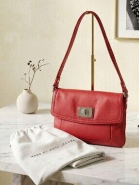 MBMJ Pink Mini Shoulder Bag With Blk/White Lining!! EUC!!!